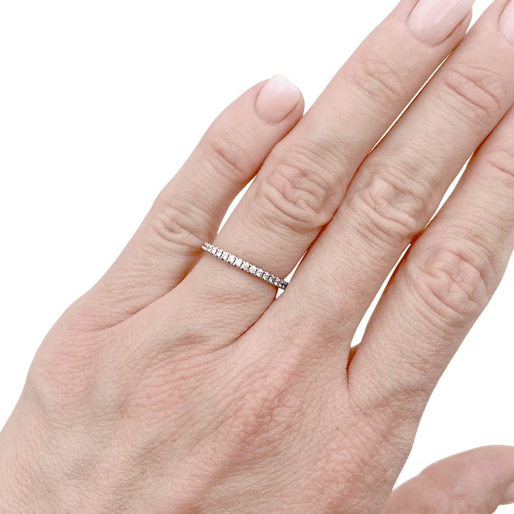 Chaumet Alliance, white gold and diamonds.