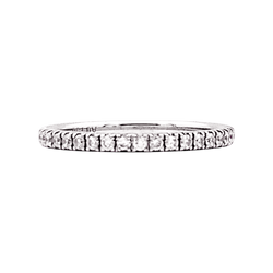 Chaumet Alliance, white gold and diamonds.
