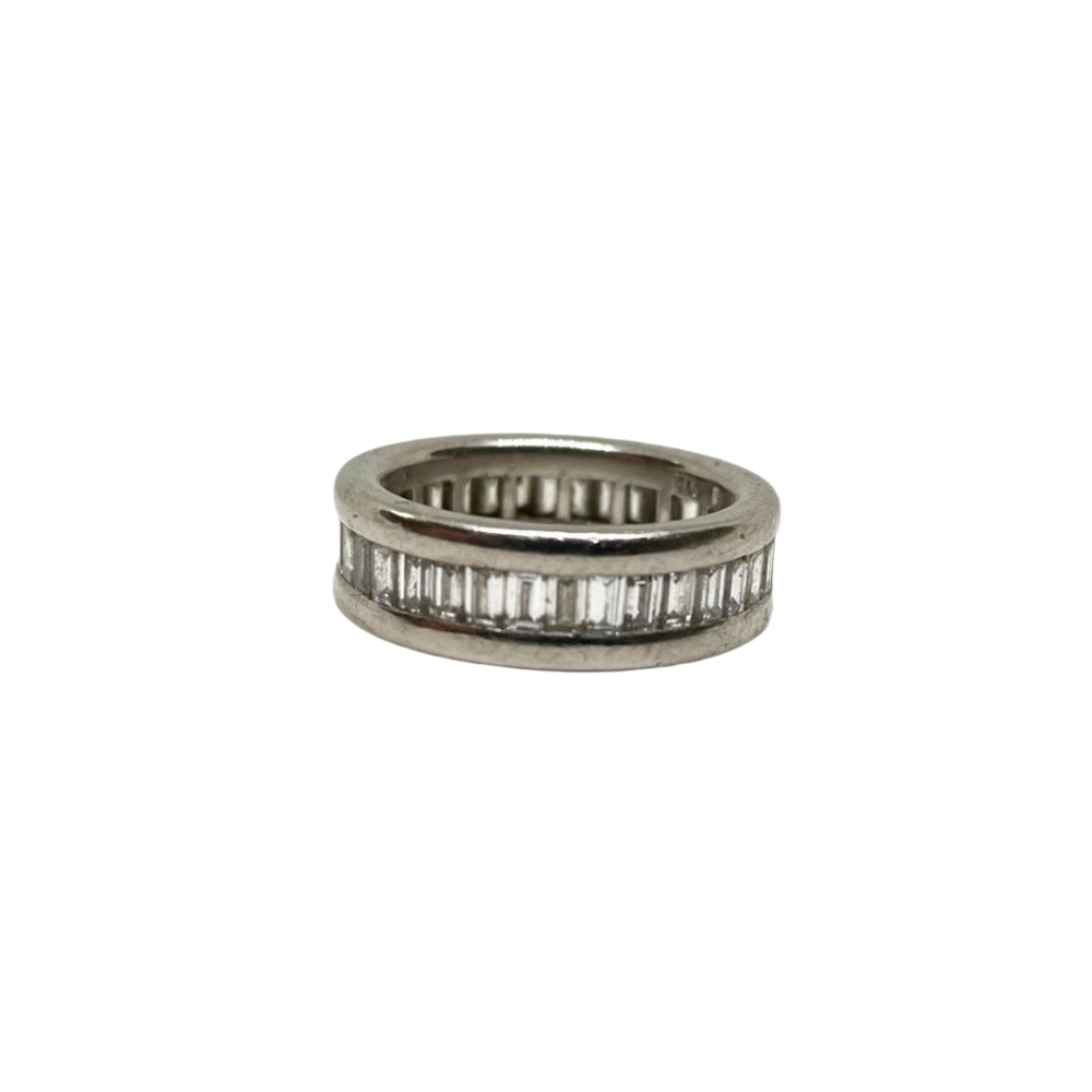 Bague, alliance diamants tour complet 1,44cts - Castafiore