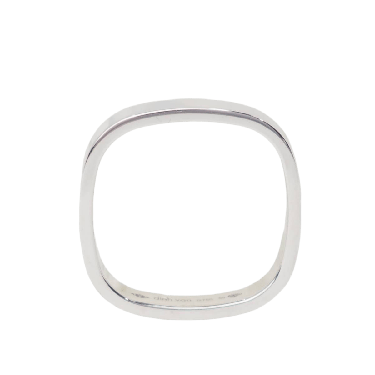 Bague Alliance DINH VAN en or blanc - Castafiore