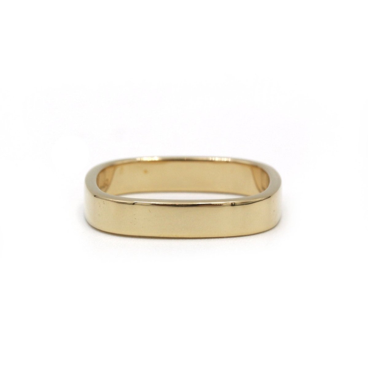 Bague Alliance DINH VAN "La Carrée" en or jaune - Castafiore