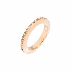 Bague Alliance DODO en or rose et diamants - Castafiore