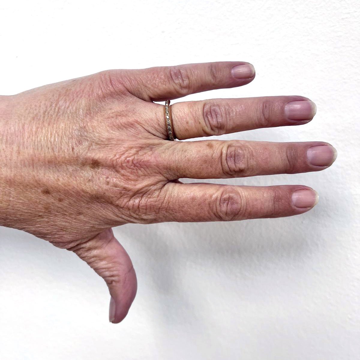 Bague Alliance DODO en or rose et diamants - Castafiore