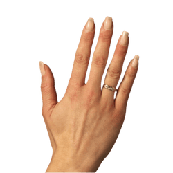 Bague Alliance en jaune et or blanc - Castafiore