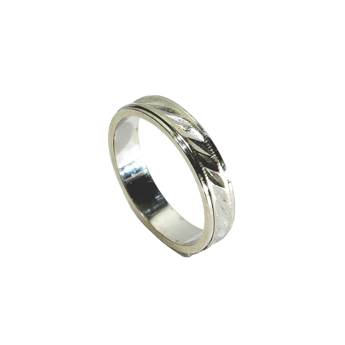 Bague Alliance en or blanc - Castafiore