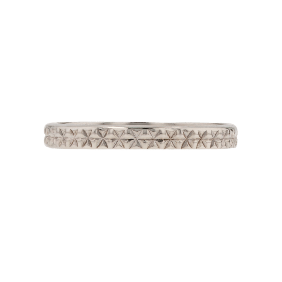 Bague Alliance en or blanc - Castafiore