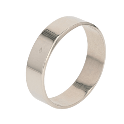 Bague Alliance en or blanc - Castafiore