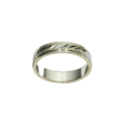 Bague Alliance en or blanc - Castafiore