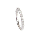 Bague Alliance en or blanc - Castafiore