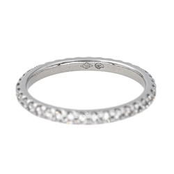 Bague Alliance en or blanc et diamant - Castafiore