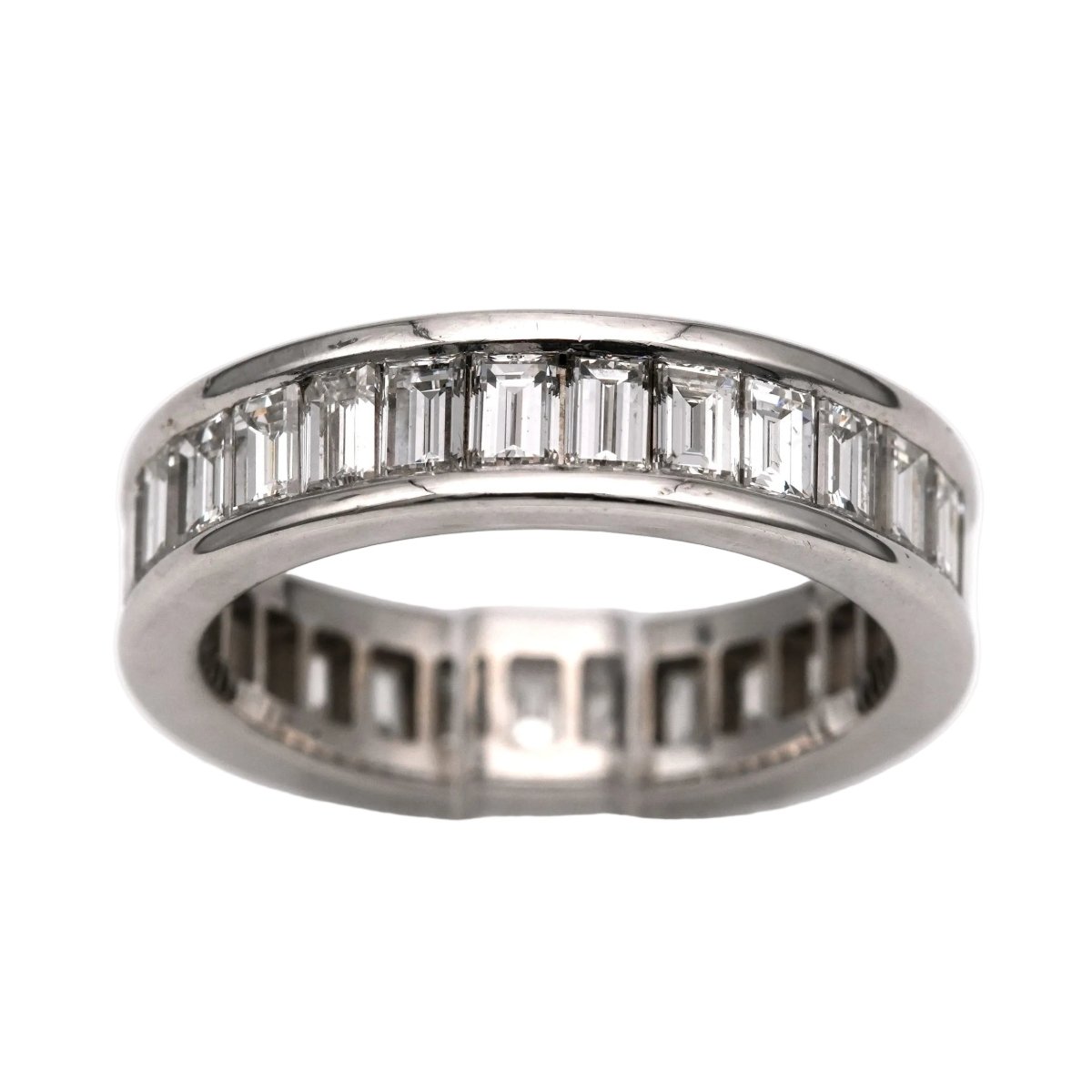 Ring Alliance in white gold and diamonds