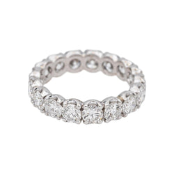 Bague Alliance en or blanc et diamants - Castafiore