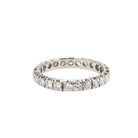 Bague Alliance en or blanc et diamants - Castafiore