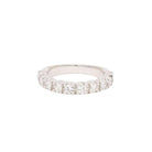 Bague Alliance en or blanc et diamants - Castafiore