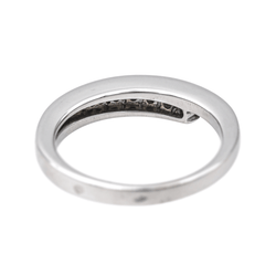 Bague Alliance en or blanc et diamants - Castafiore
