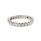 Bague Alliance en or blanc et diamants - Castafiore