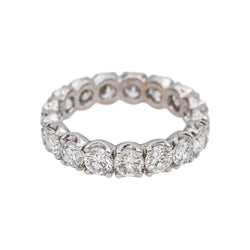 Bague Alliance en or blanc et diamants - Castafiore