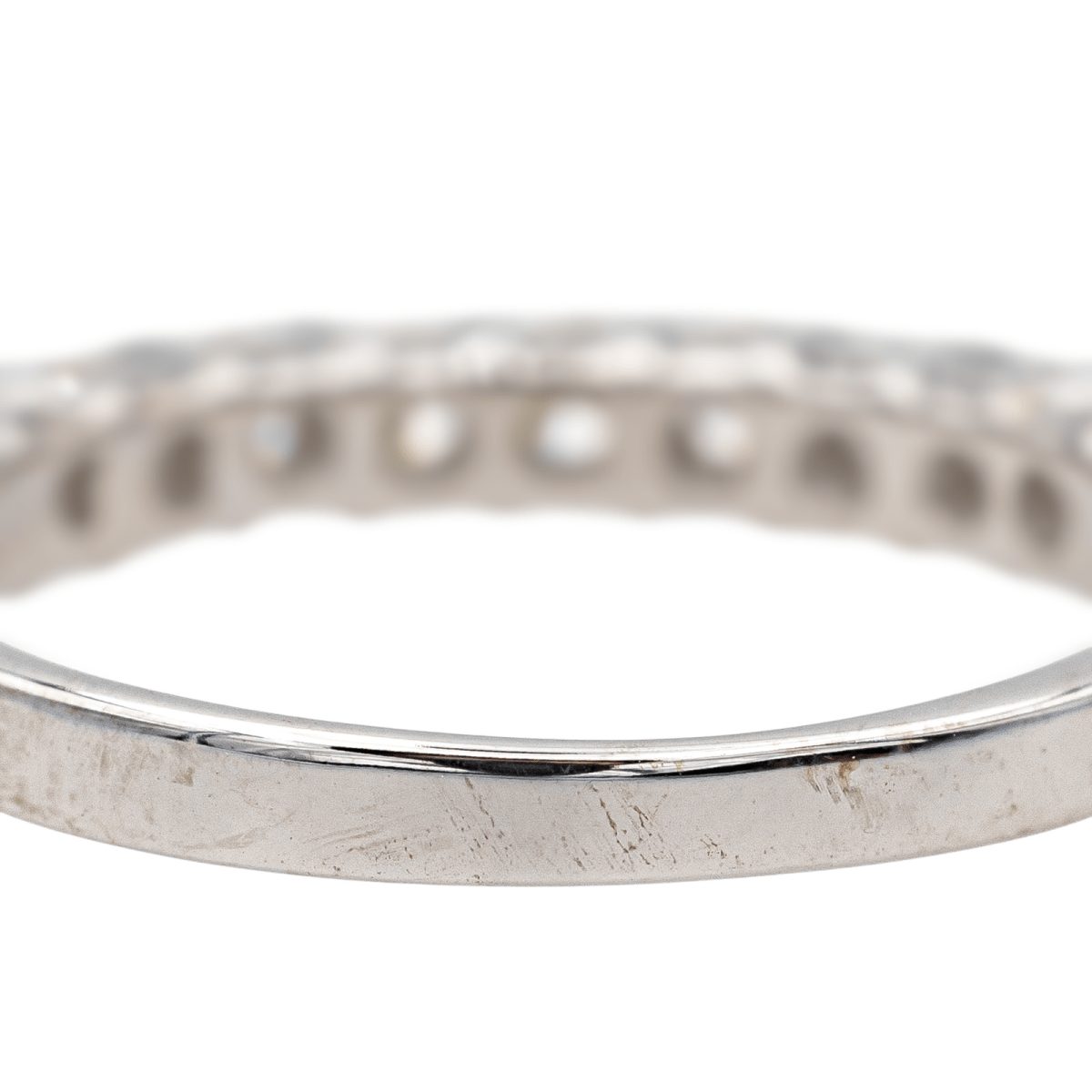 Bague Alliance en or blanc et diamants - Castafiore