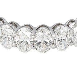 Bague Alliance en or blanc et diamants - Castafiore