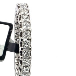 Bague Alliance en or blanc et diamants - Castafiore