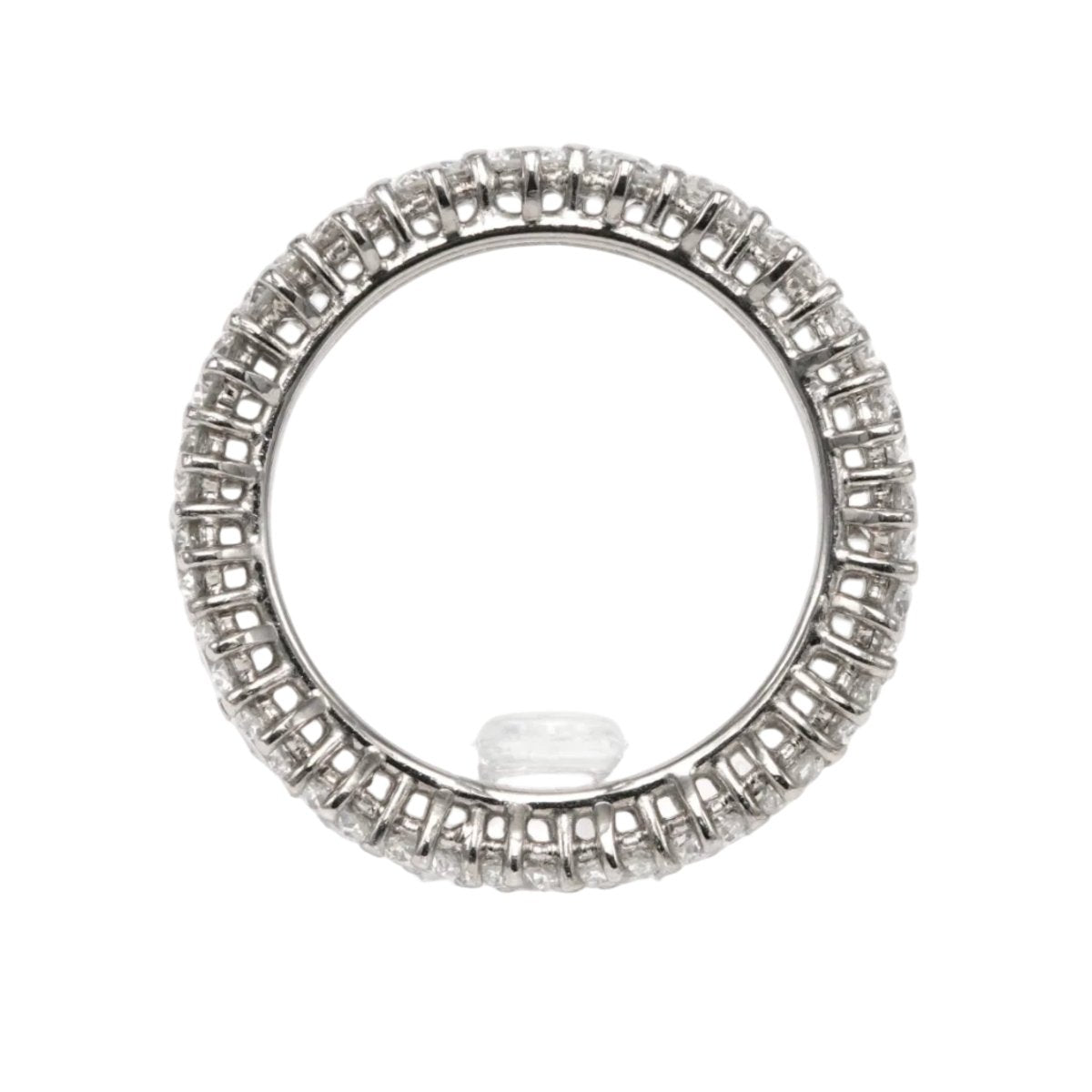 Bague Alliance en or blanc et diamants - Castafiore