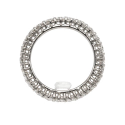 Bague Alliance en or blanc et diamants - Castafiore