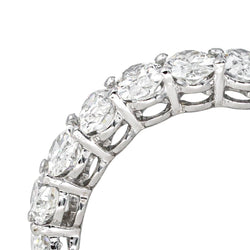 Bague Alliance en or blanc et diamants - Castafiore