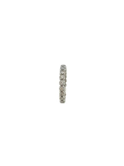 Bague Alliance en or blanc et diamants - Castafiore