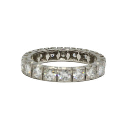Bague Alliance en or blanc et diamants - Castafiore