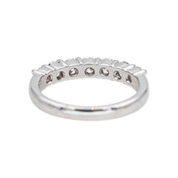Bague Alliance en or blanc et diamants - Castafiore