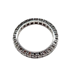 Bague Alliance en or blanc et diamants - Castafiore