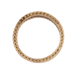 Bague Alliance en or blanc et or rose - Castafiore