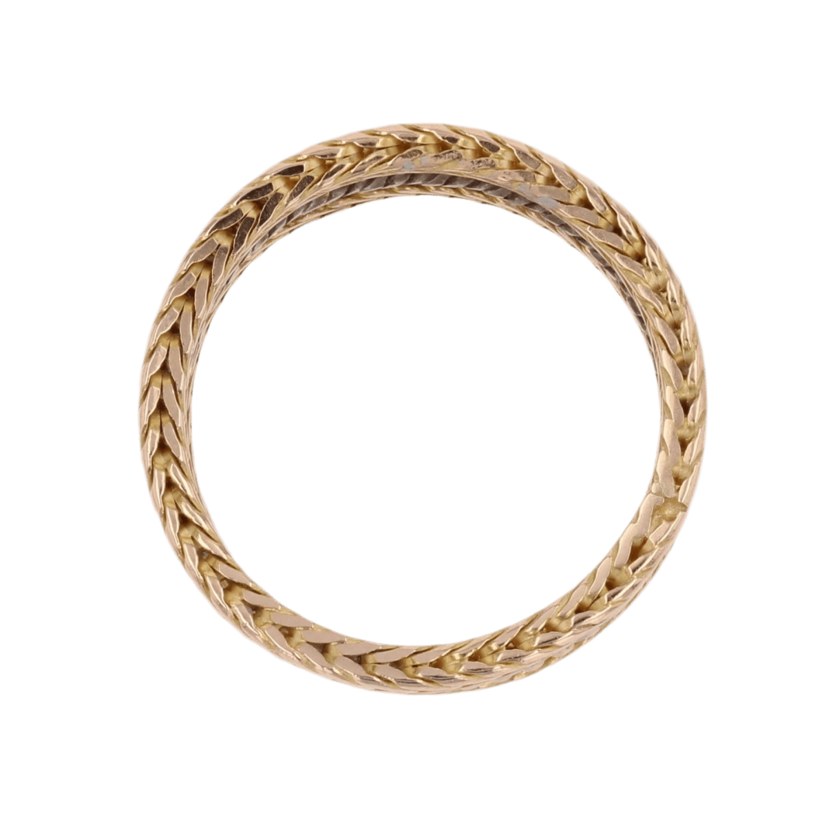 Bague Alliance en or blanc et or rose - Castafiore