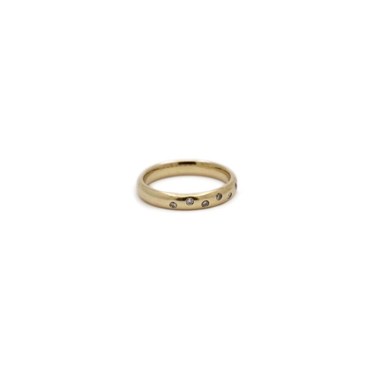 Bague alliance en or et diamant - Castafiore