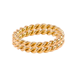 Bague Alliance en or jaune - Castafiore