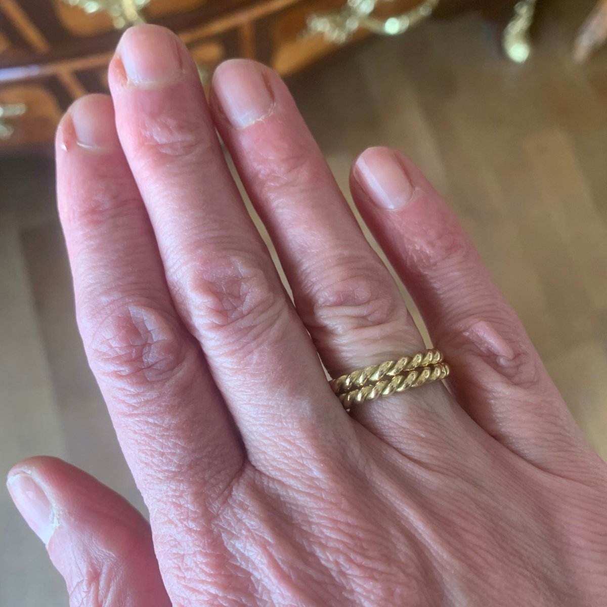 Bague Alliance en or jaune - Castafiore