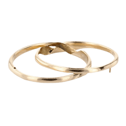 Bague Alliance en or jaune - Castafiore