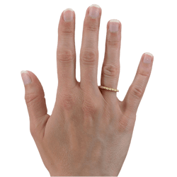 Bague Alliance en or jaune - Castafiore