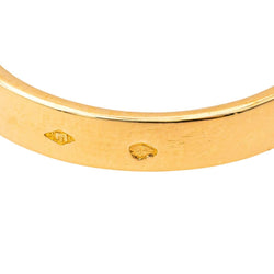 Bague Alliance en or jaune et diamants - Castafiore