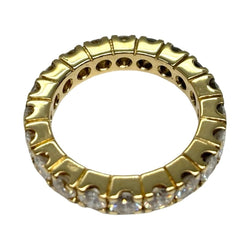 Bague Alliance en or jaune et diamants - Castafiore