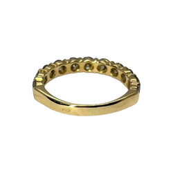 Bague Alliance en or jaune et diamants - Castafiore