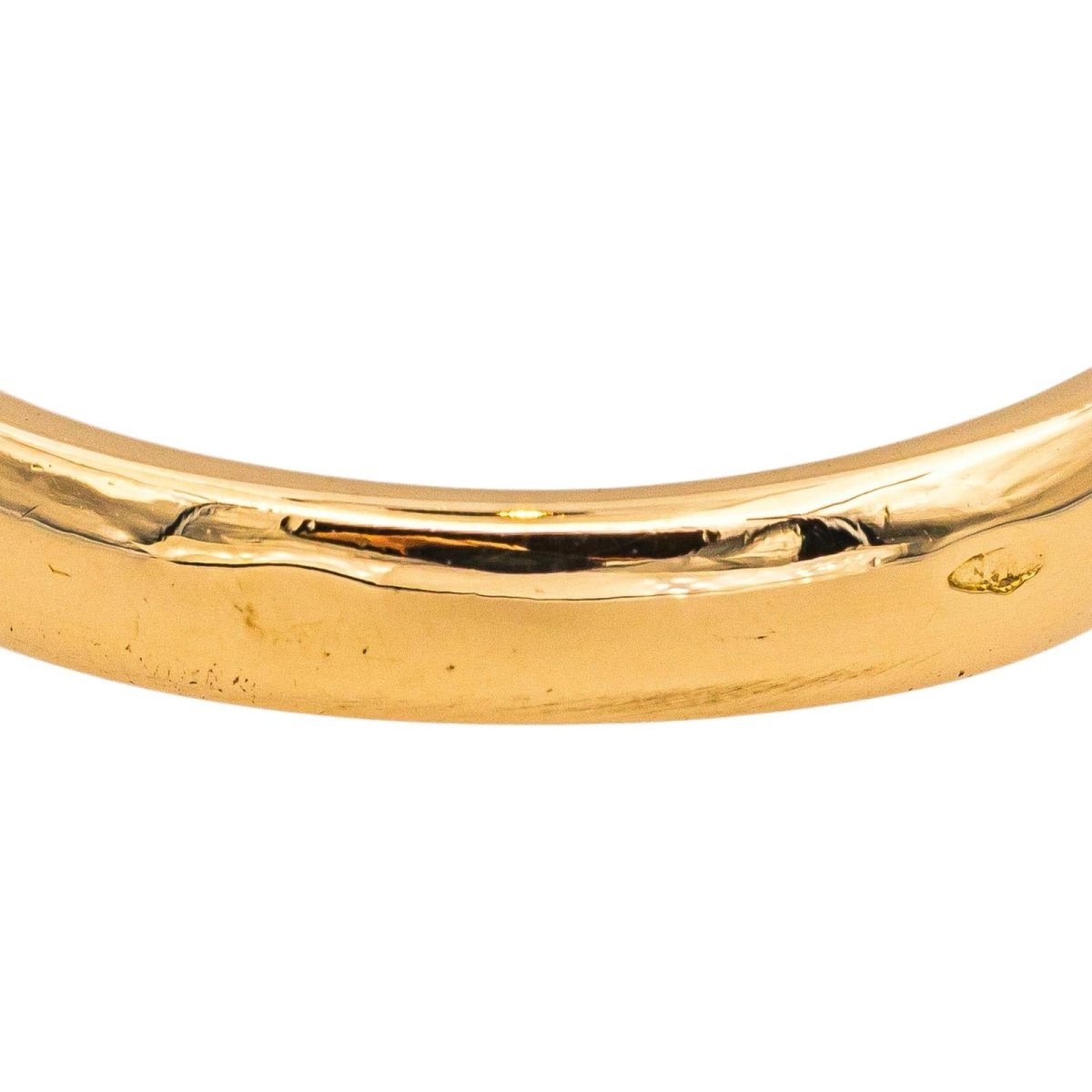 Bague Alliance en or jaune et diamants - Castafiore