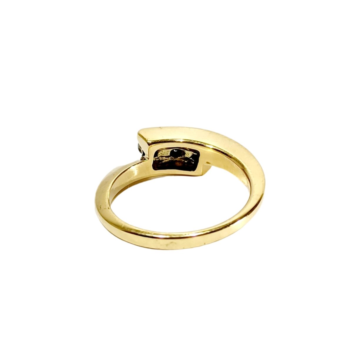 Bague Alliance en or jaune et diamants - Castafiore