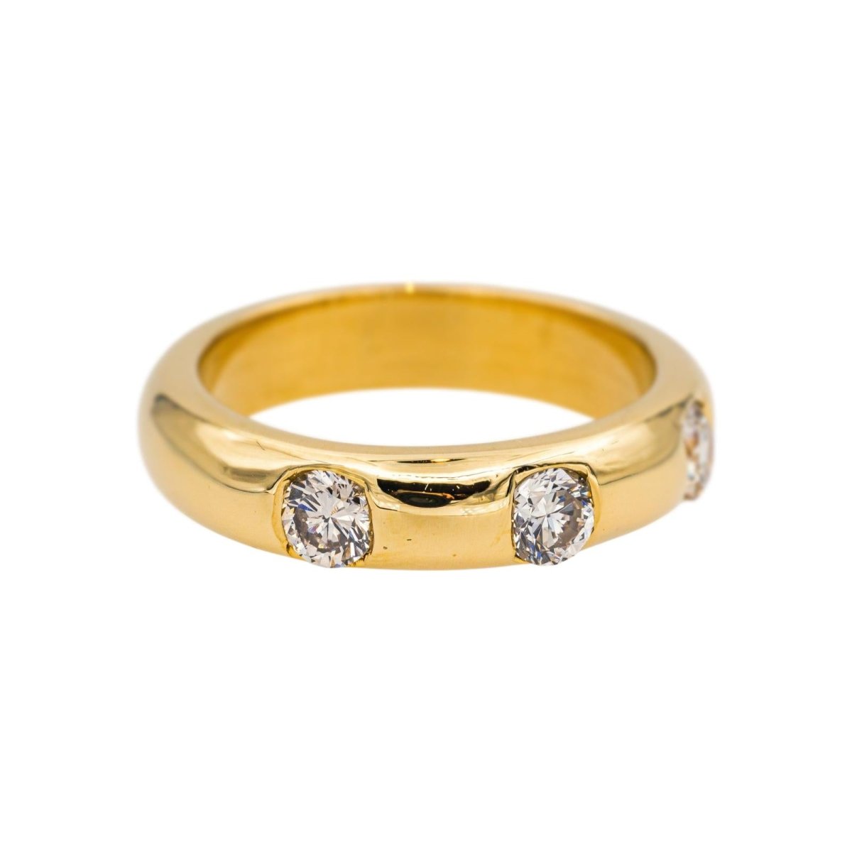Ring Yellow gold diamond