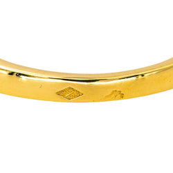 Bague Alliance en or jaune et diamants - Castafiore