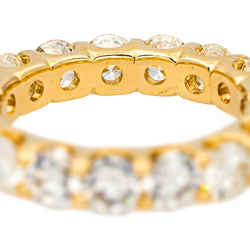 Bague Alliance en or jaune et diamants - Castafiore