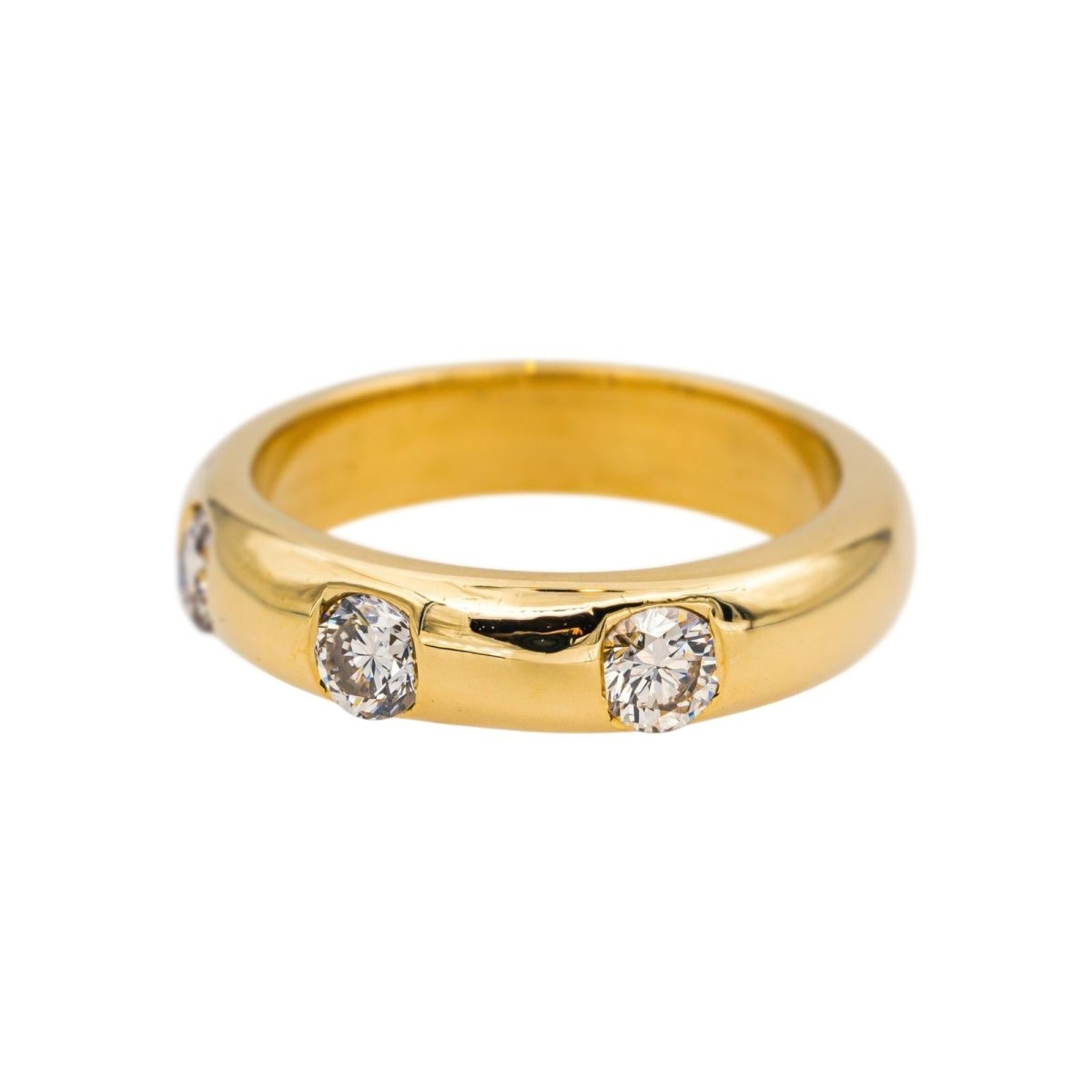 Ring Yellow gold diamond