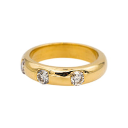 Ring Yellow gold diamond
