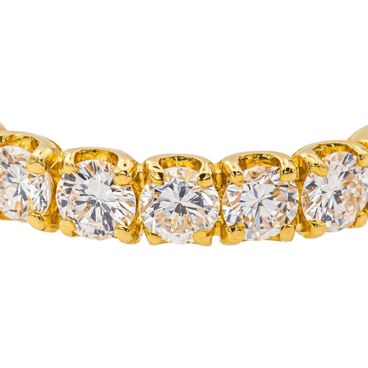 Bague Alliance en or jaune et diamants - Castafiore