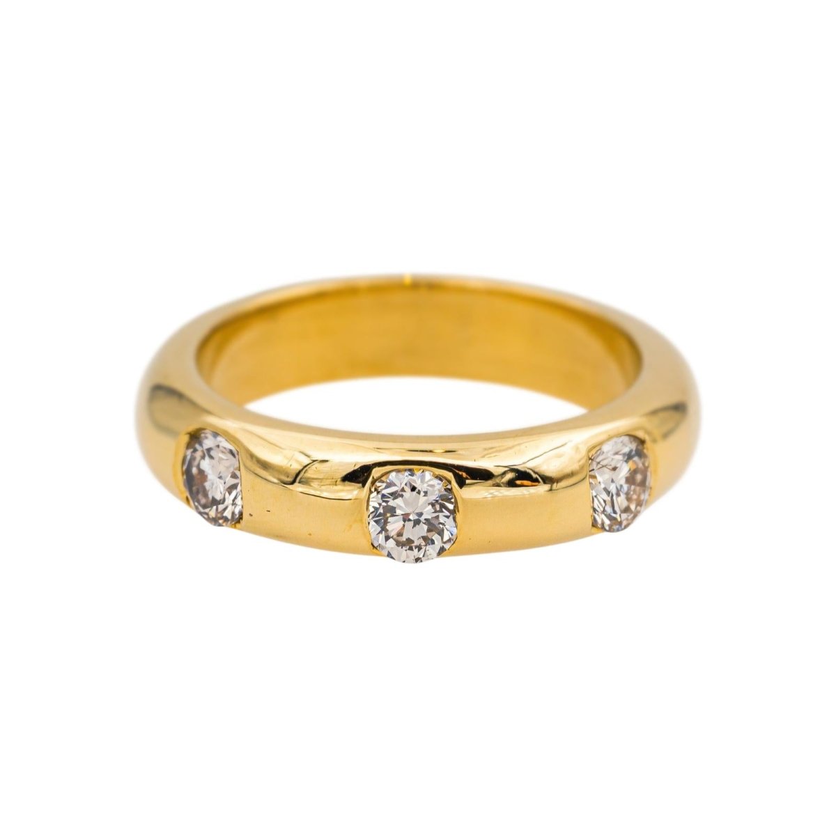 Ring Yellow gold diamond